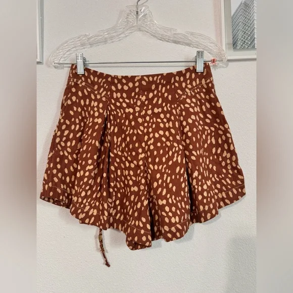 Free People Bennett Crop Cotton Shorts - Picture 3 of 9